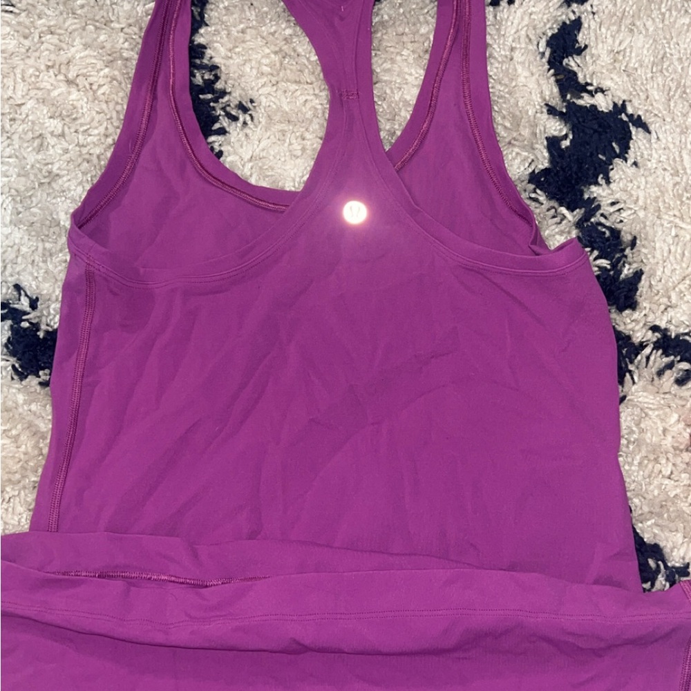 Lululemon Magenta RacerBack Tank in size 6 - Picture 2 of 5